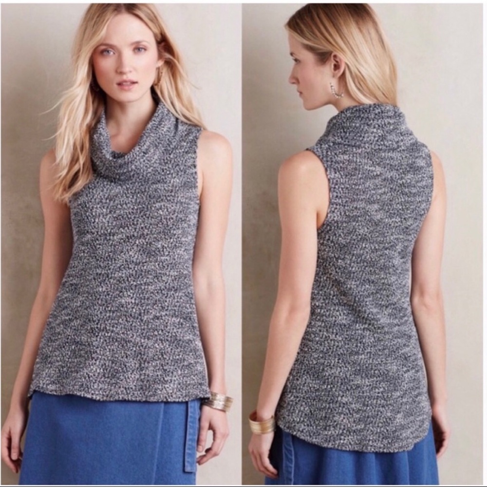 Anthropologie Dolan Charente Cowl Neck Tank